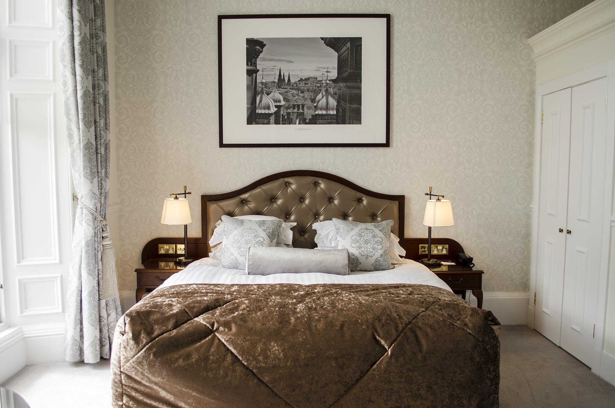 فندق ذا بونهام إدنبرة المظهر الخارجي الصورة A bedroom at the hotel
