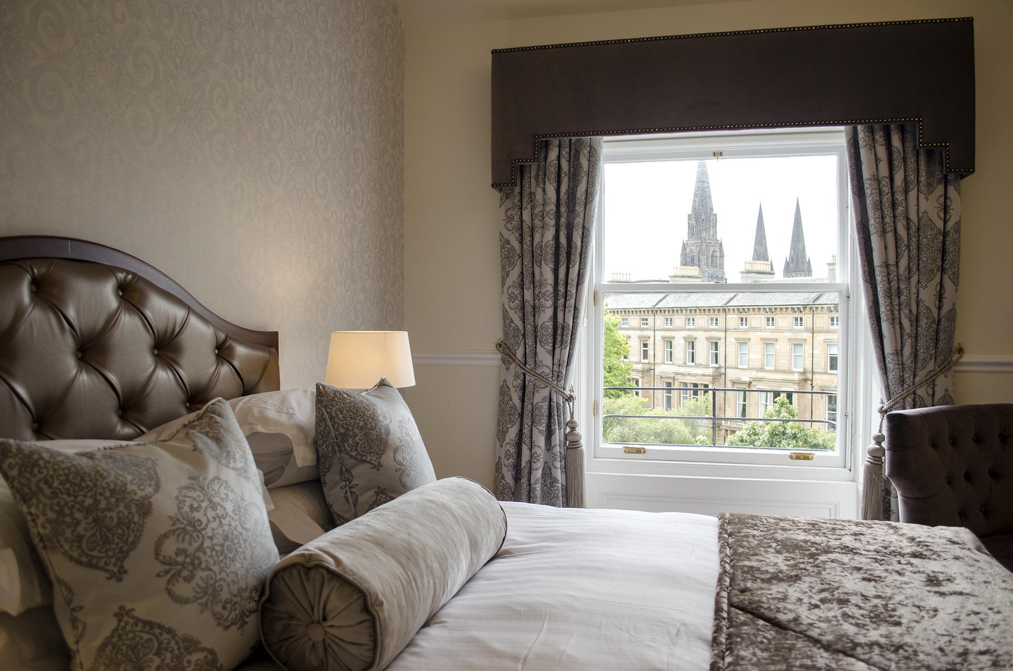 فندق ذا بونهام إدنبرة المظهر الخارجي الصورة A bedroom at the hotel