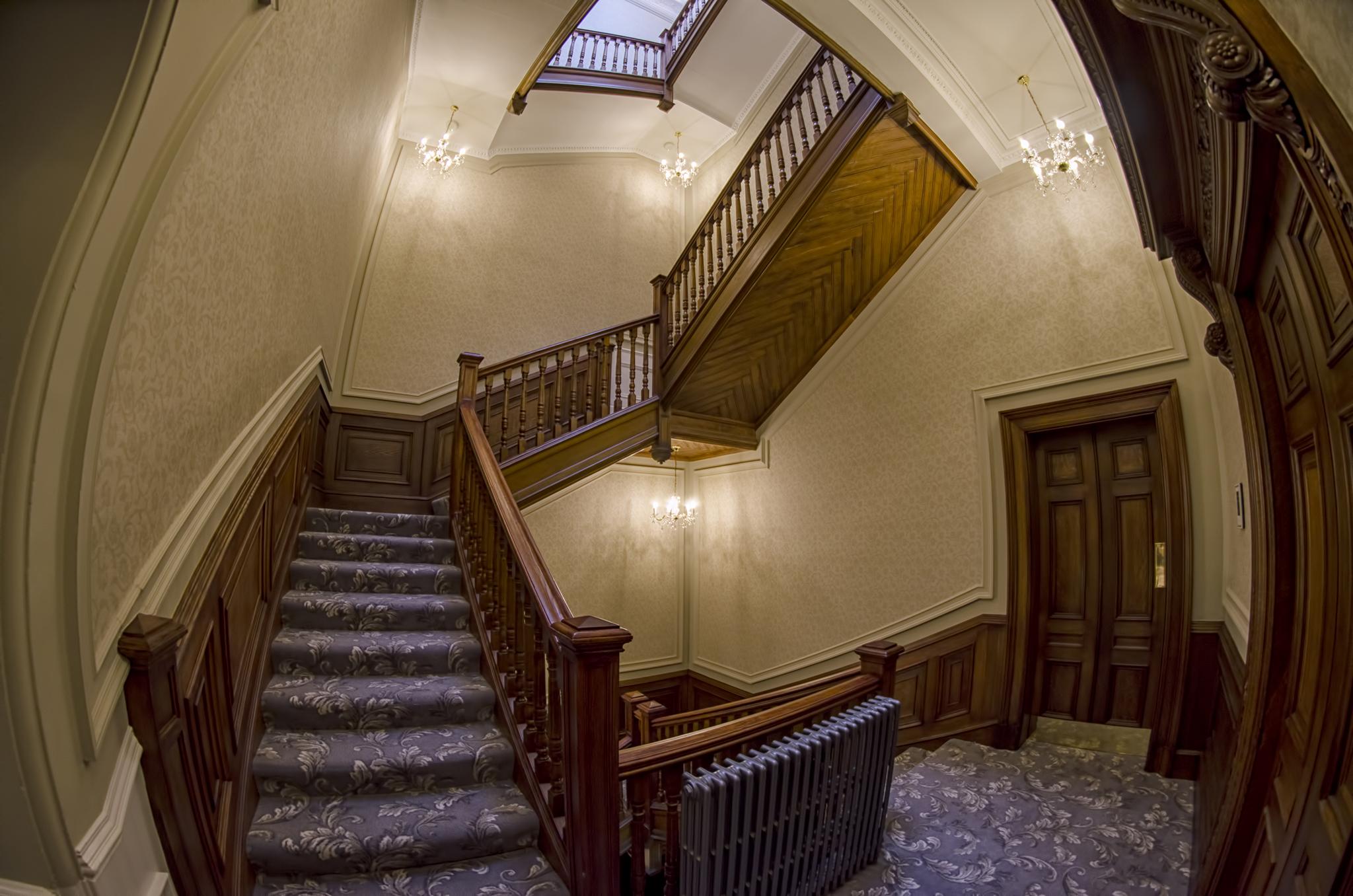 فندق ذا بونهام إدنبرة المظهر الخارجي الصورة The staircase