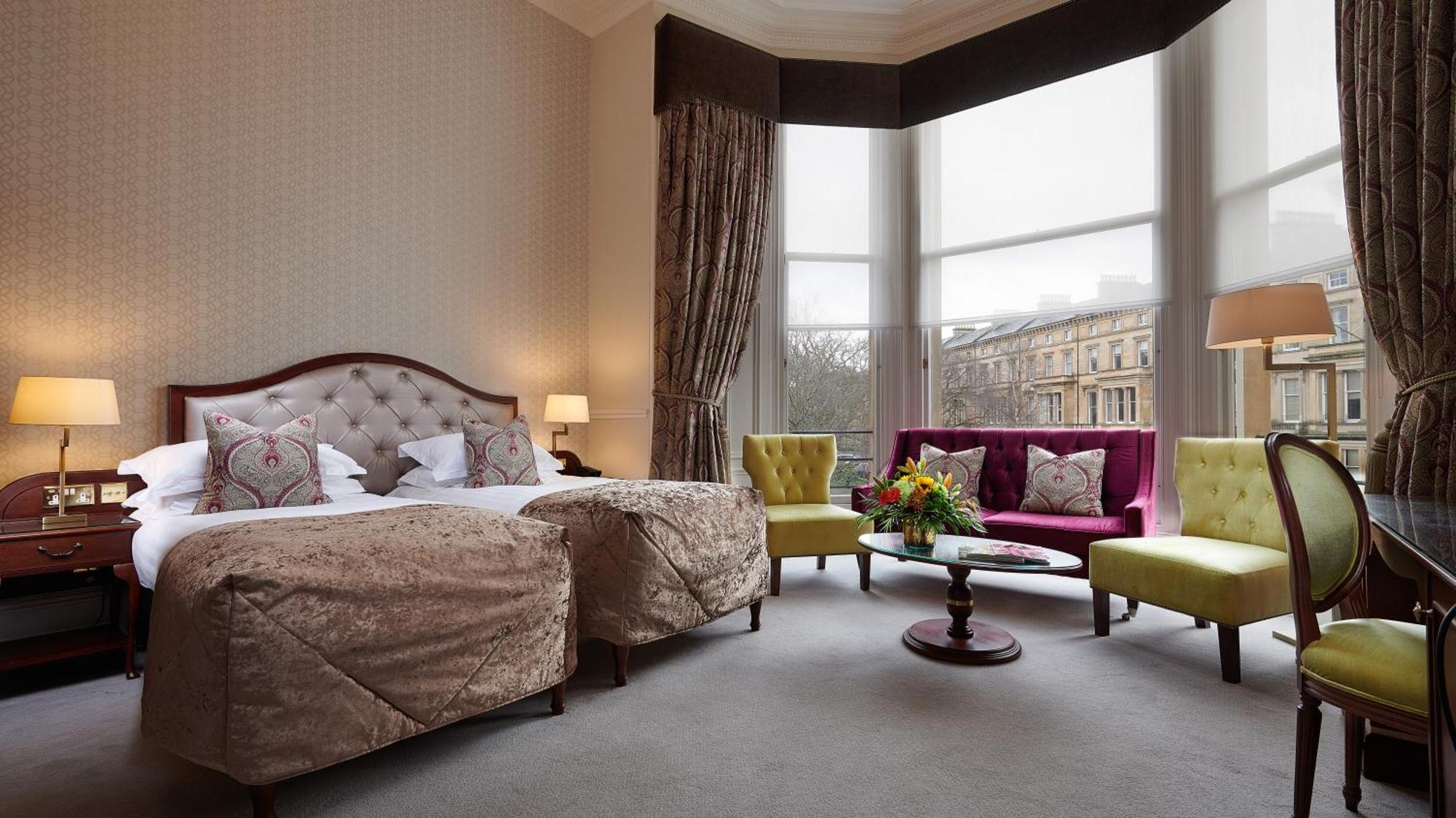 فندق ذا بونهام إدنبرة المظهر الخارجي الصورة A room at the hotel